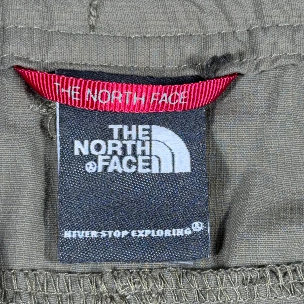 The North Face Mens Hiking Pants Olive Green Cargo Outdoor Trousers 32x31